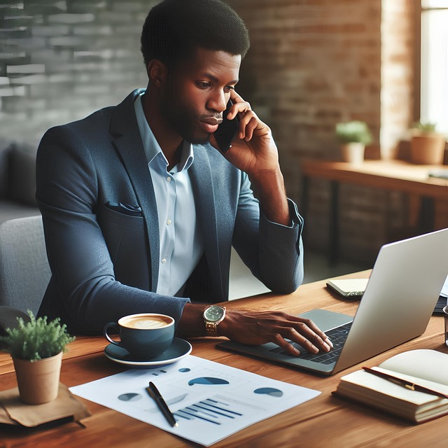 Man working in office